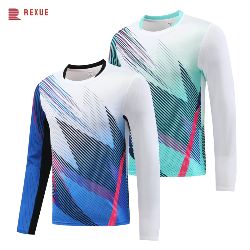 Table Tennis Jersey - Chemise de Badminton à manches longues