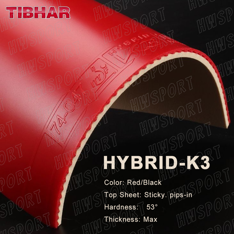 TIBHAR – feuille de caoutchouc - Table Tennis Hybrid Rubbers avis et prix