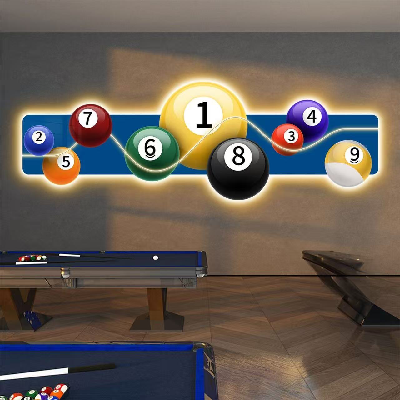 Peinture décorative lumineuse  - Table Tennis Background avis et prix