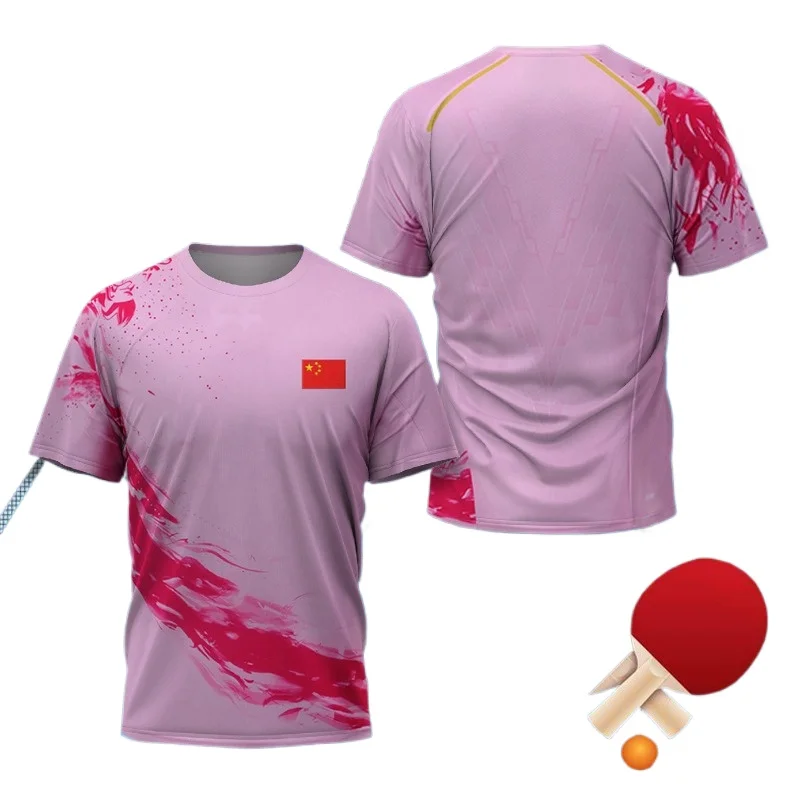 T-shirt graphique Dragon de Ch - Table Tennis Jersey avis et prix