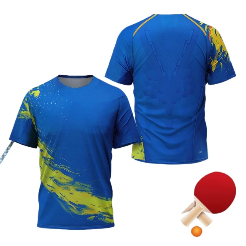 T-shirt graphique Dragon de Ch - Table Tennis Jersey avis et prix