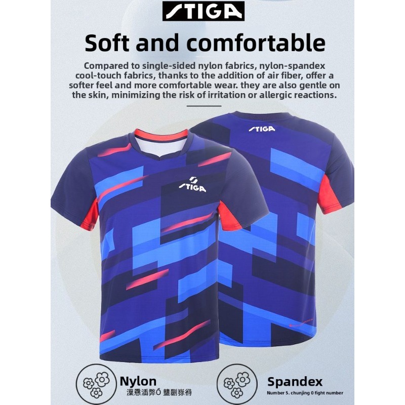 Stika – maillot de tennis de t - Table Tennis Jersey avis et prix