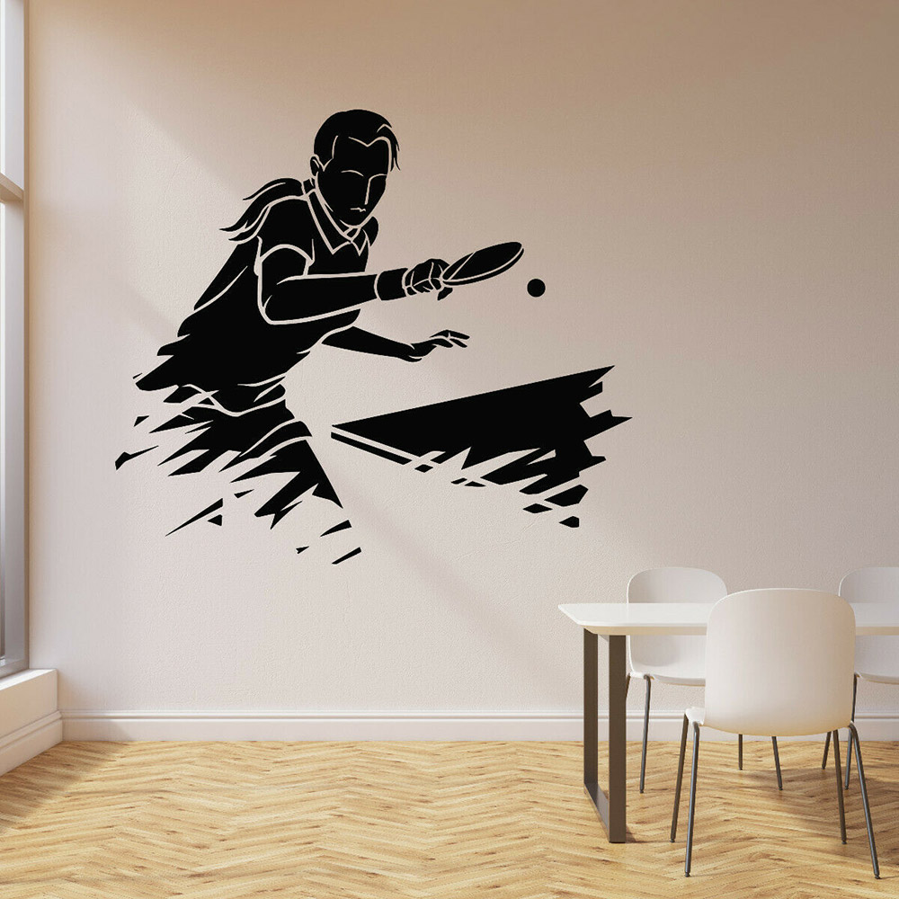 Autocollant mural de sport de  - Table Tennis Background avis et prix