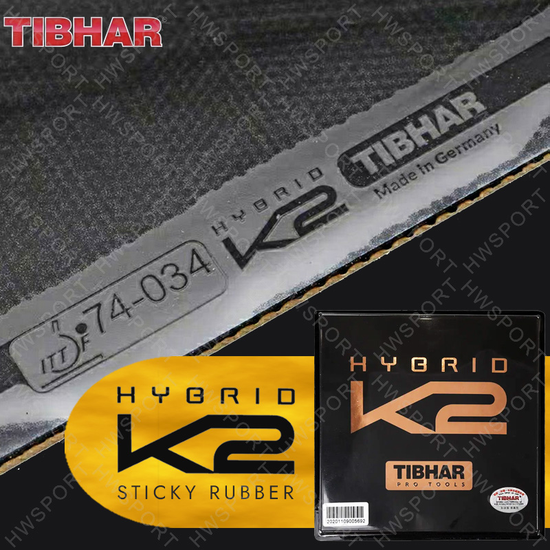Tibhar Hybrid K2-Feuille de de - Table Tennis Hybrid Rubbers avis et prix